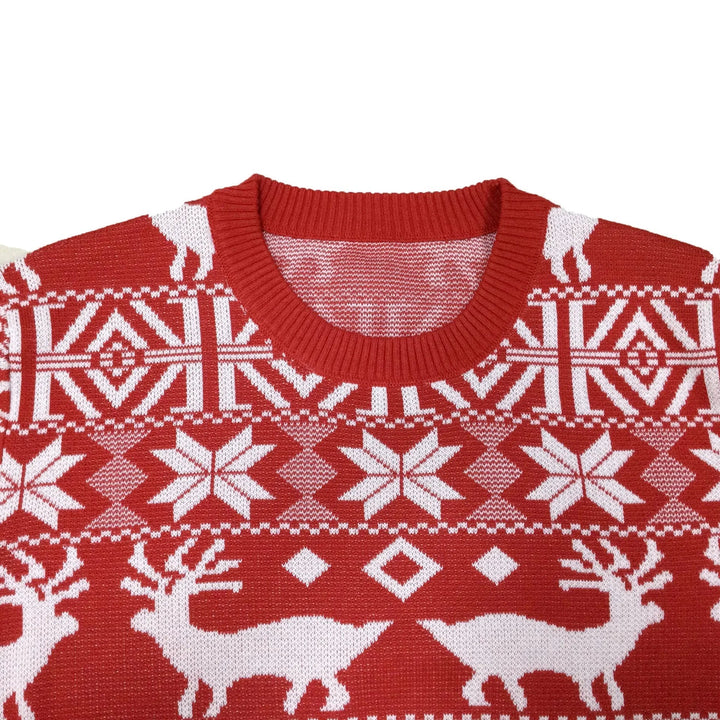 Mens Knitted Sweater Round Neck Regular Fit