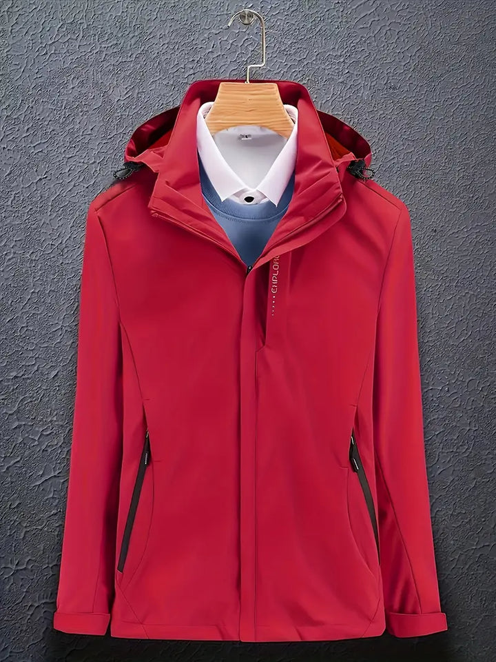 Womens Ski Jacket with Hood Insulated Warm Fit