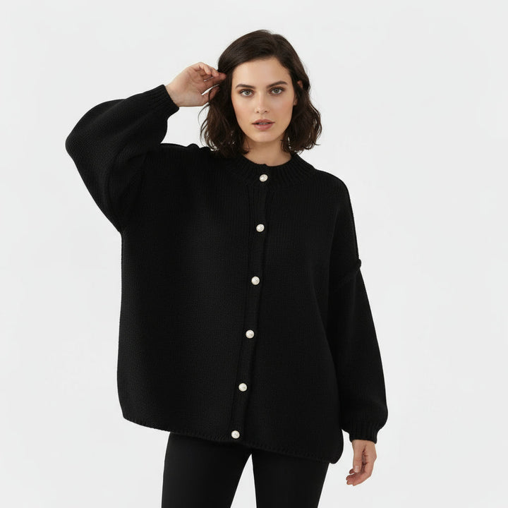 Womens Cardigan Sweater Open Front Cozy Fit - BritishMode