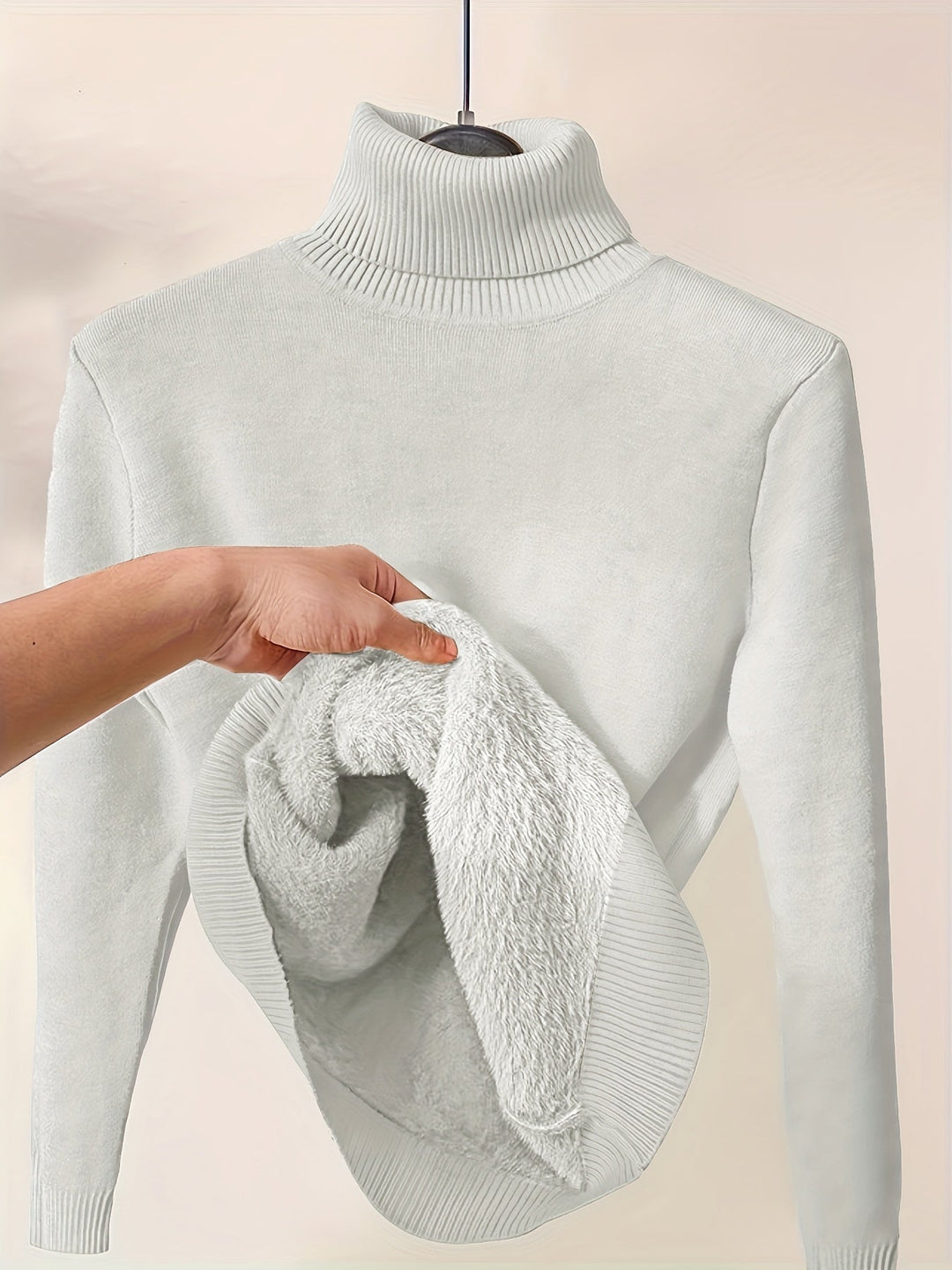 Womens Crew Neck Sweater Warm Classic Fit