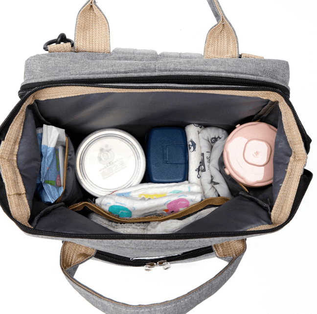 Unisex Portable Baby Bed and Diaper Bag Travel Backpack Multi-Function