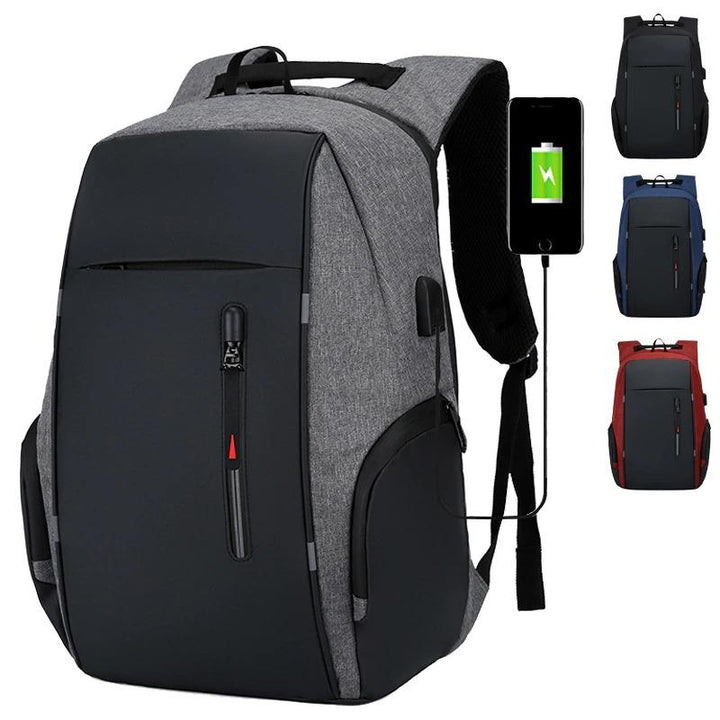 Unisex Waterproof Hiking Backpack with USB Charger and Laptop - BritishMode