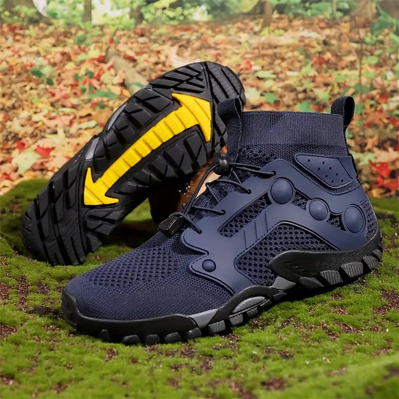 Mens Trail Shoes Flexible Lightweight