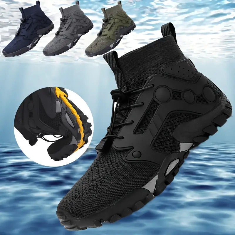 Mens Trail Shoes Flexible Lightweight