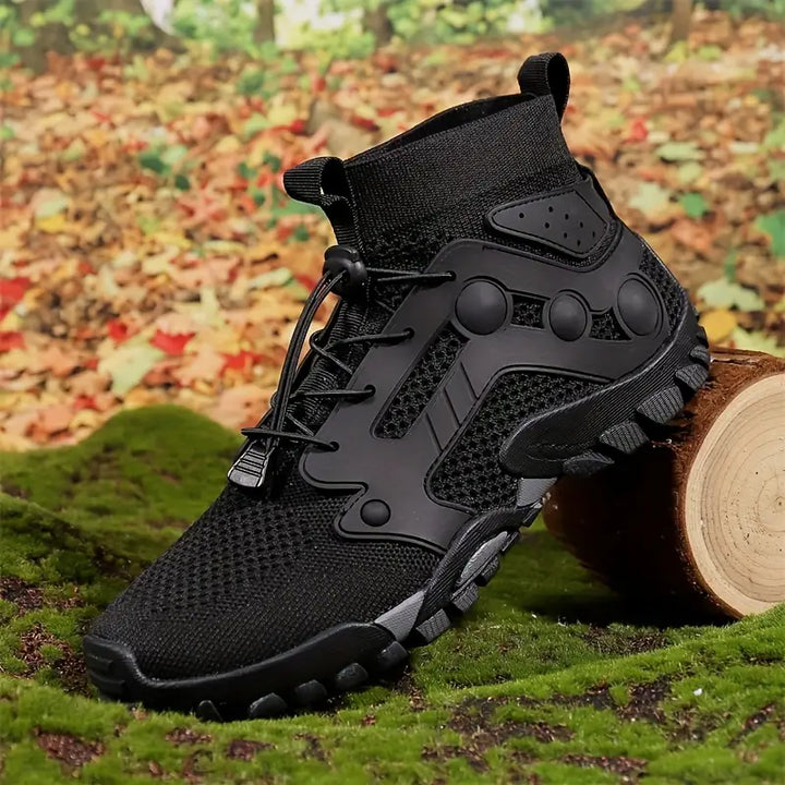 Mens Trail Shoes Flexible Lightweight