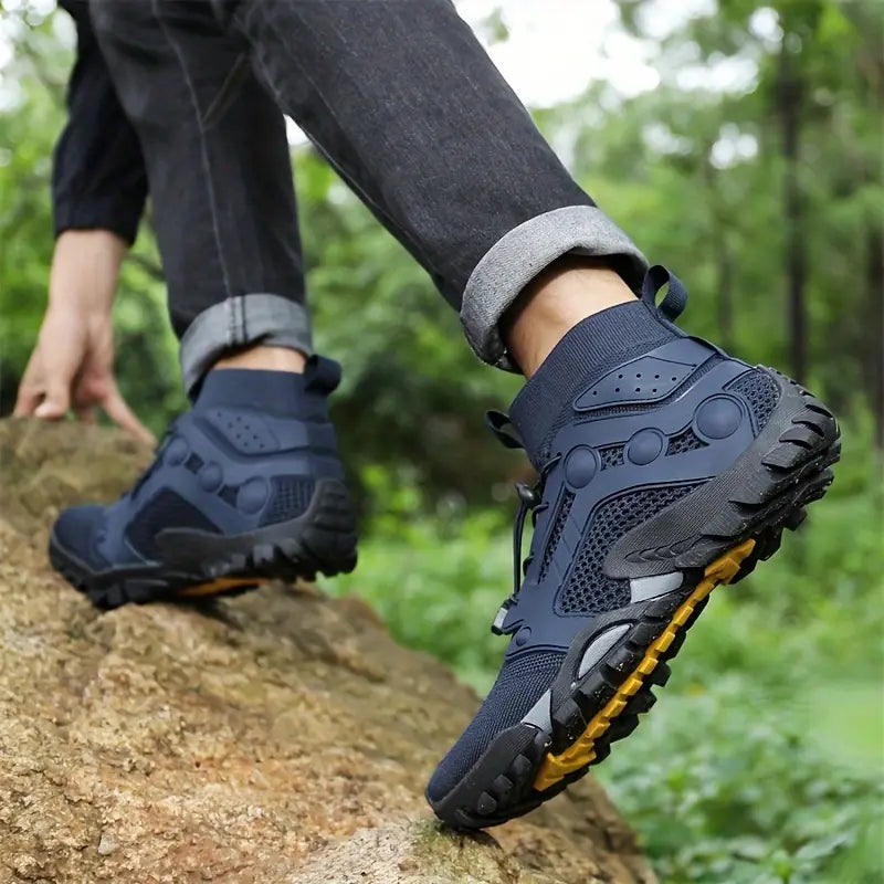Mens Trail Shoes Flexible Lightweight
