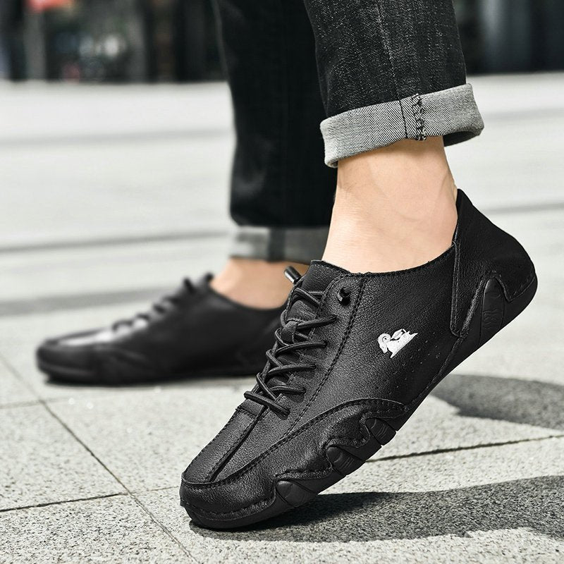 Womens Orthopaedic Leather Shoes Wide Toe Box Barefoot