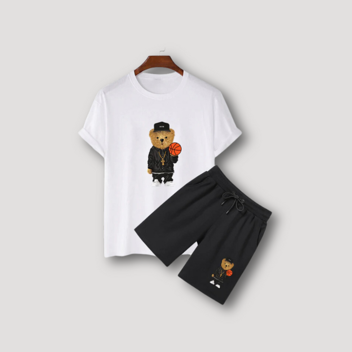 Unisex Teddy Bear Plush Set Soft Comfortable Fit