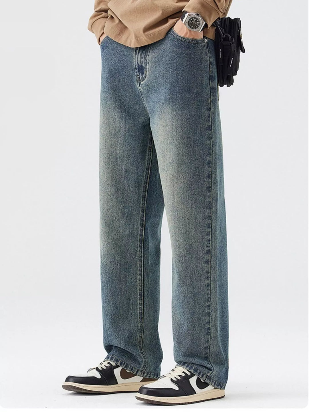 Mens Jeans Classic Relaxed Fit
