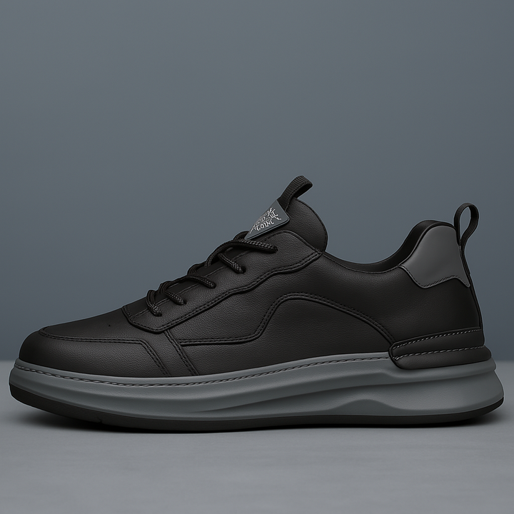 Mens Casual Lace-Up Sneakers Cushioned Sole Modern Style