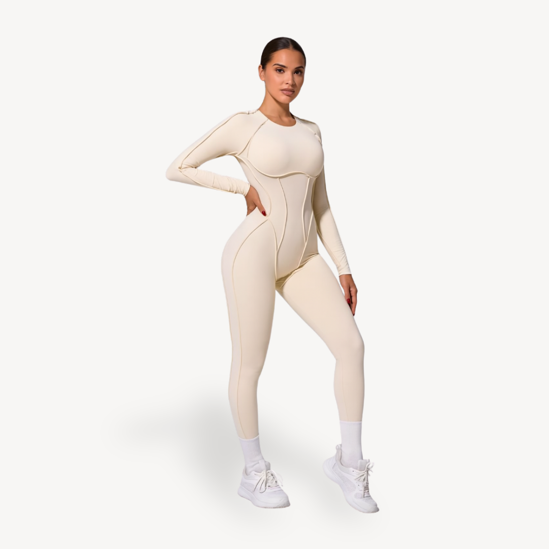 Womens Activewear Bodysuit Stretch Fit - BritishMode