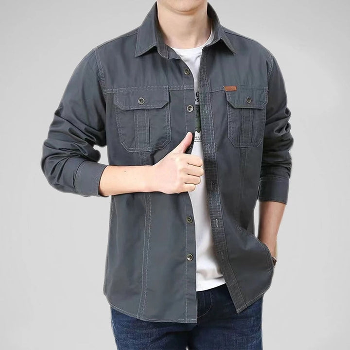 Mens Outdoor Shirt Classic Regular Fit