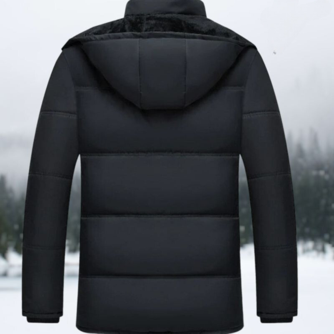 Mens Puffer Jacket Insulated Warm Winter Fit