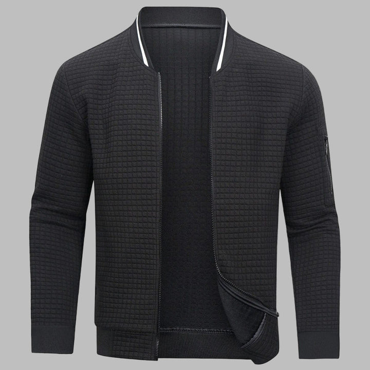 Mens Zip-Up Sweater Comfortable Warm Fit - BritishMode