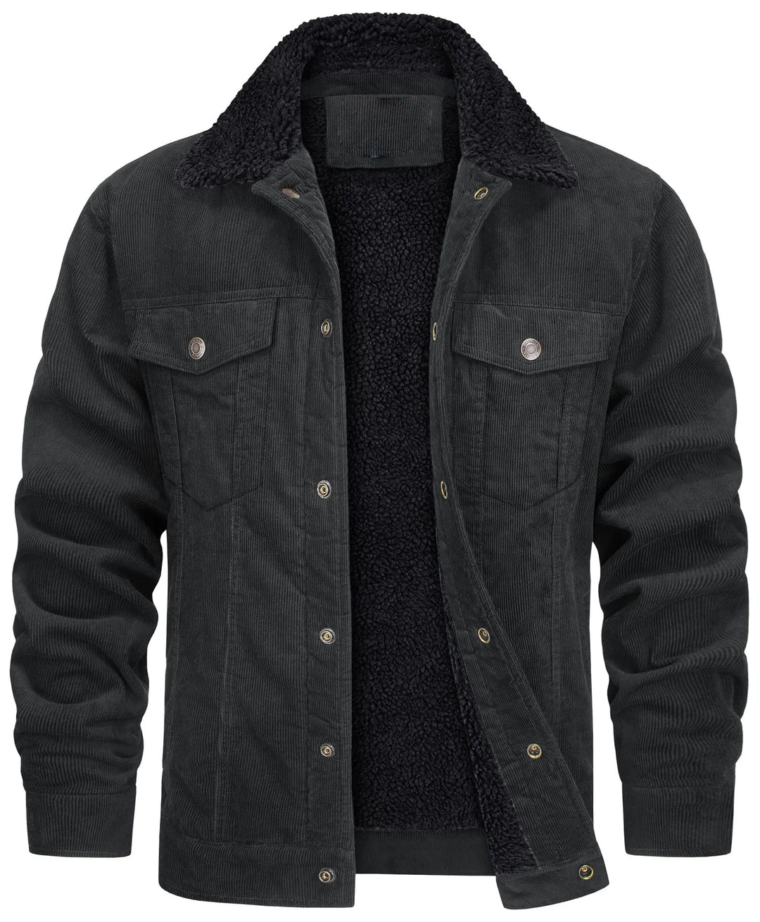Unisex Parka Jacket Sherpa Lined Warm Fit