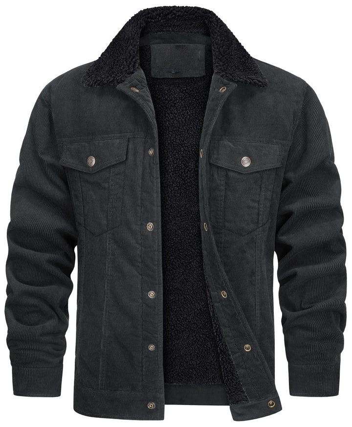 Unisex Parka Jacket Sherpa Lined Warm Fit