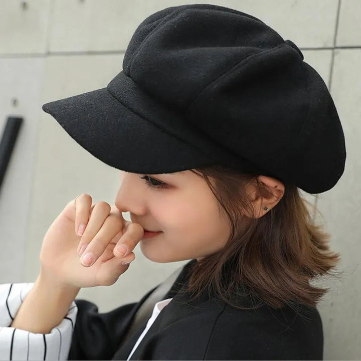 Unisex Winter Balloon Cap with Vintage Style and Comfort