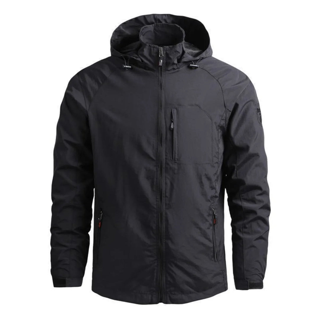 Mens Cargo Jacket Lightweight Windbreaker