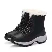 Unisex Winter Snow Boots Insulated Waterproof
