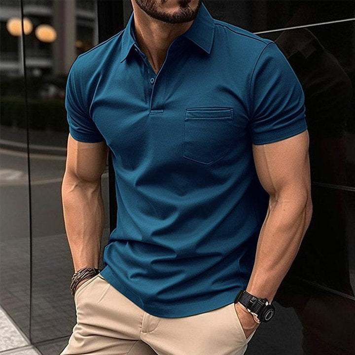 Mens Polo Shirt Classic Casual Fit