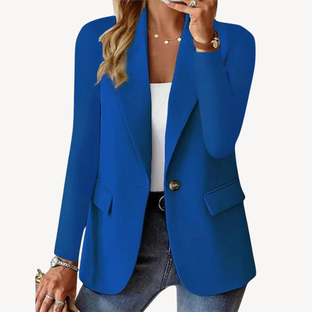 Womens Blazer Tailored Fit Formal Jacket