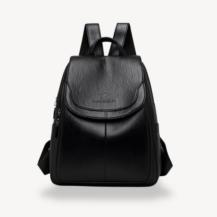 Womens Leather Backpack Durable Adjustable Straps