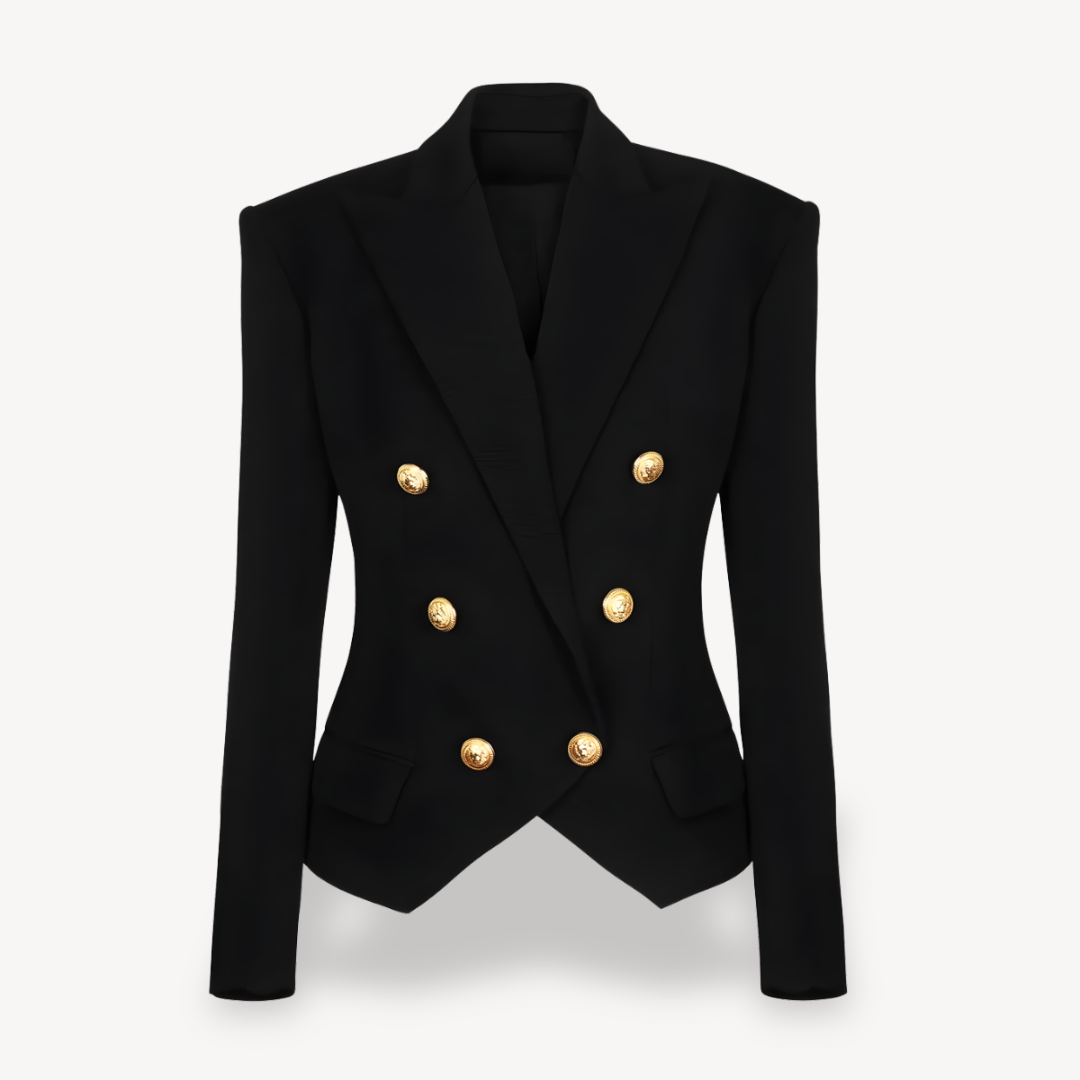 Womens Wool Blazer Tailored Fit