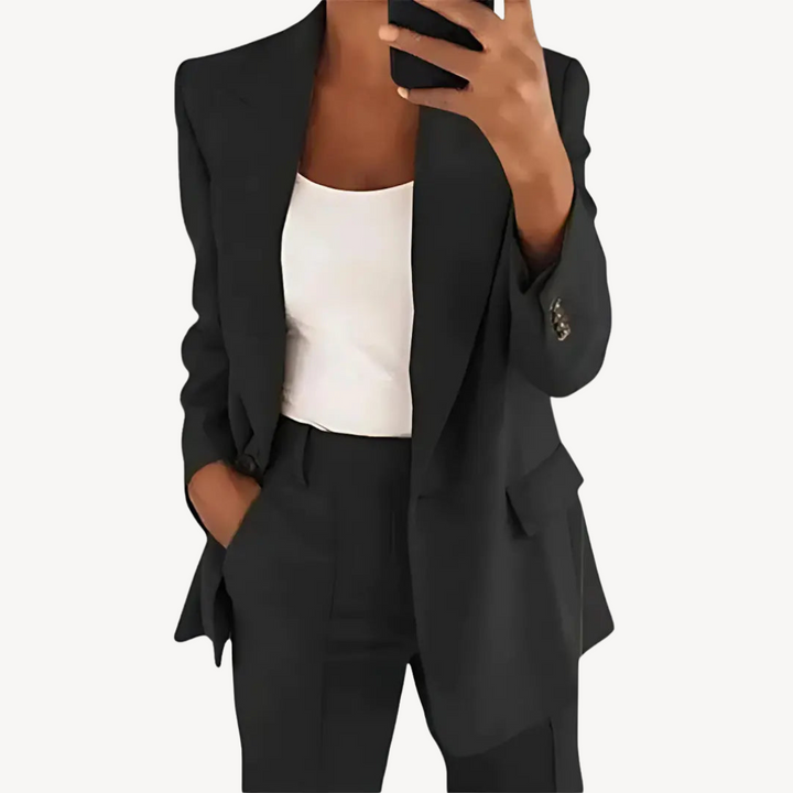 Womens Business Suit Set Tailored Formal Fit