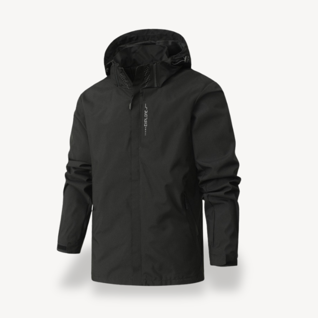 Mens Waterproof Windbreaker Jacket Hiking Fit