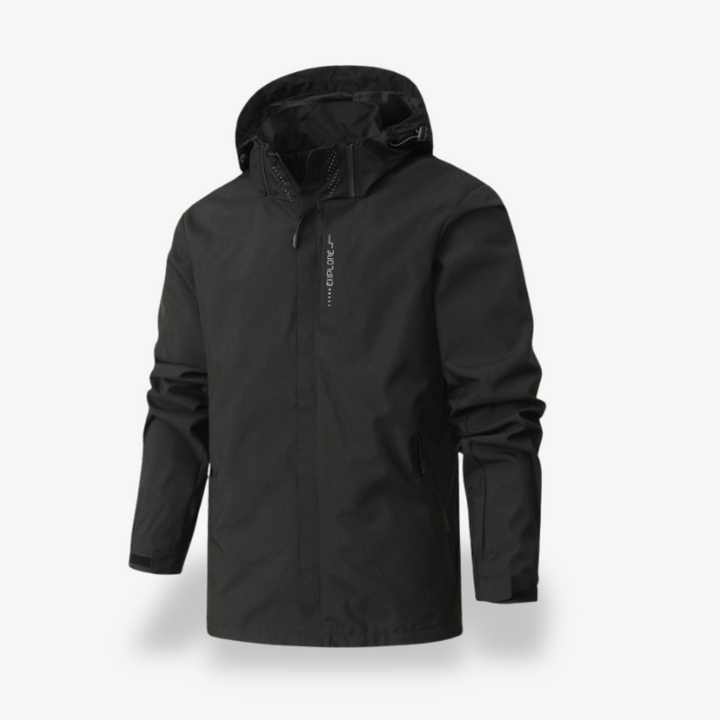 Mens Waterproof Windbreaker Jacket Hiking Fit