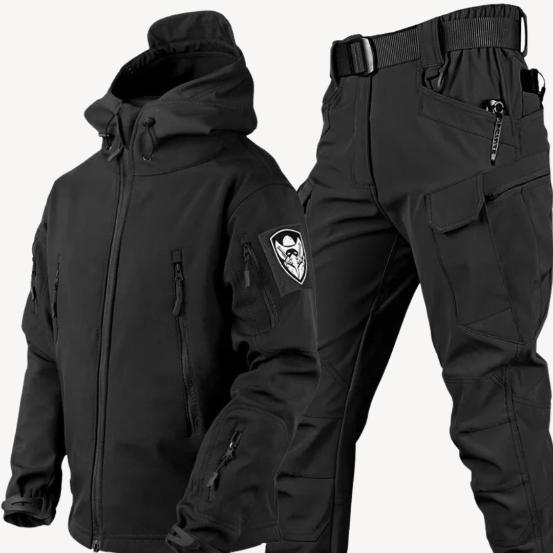 Mens Tactical Softshell Jacket and Pants Set - BritishMode