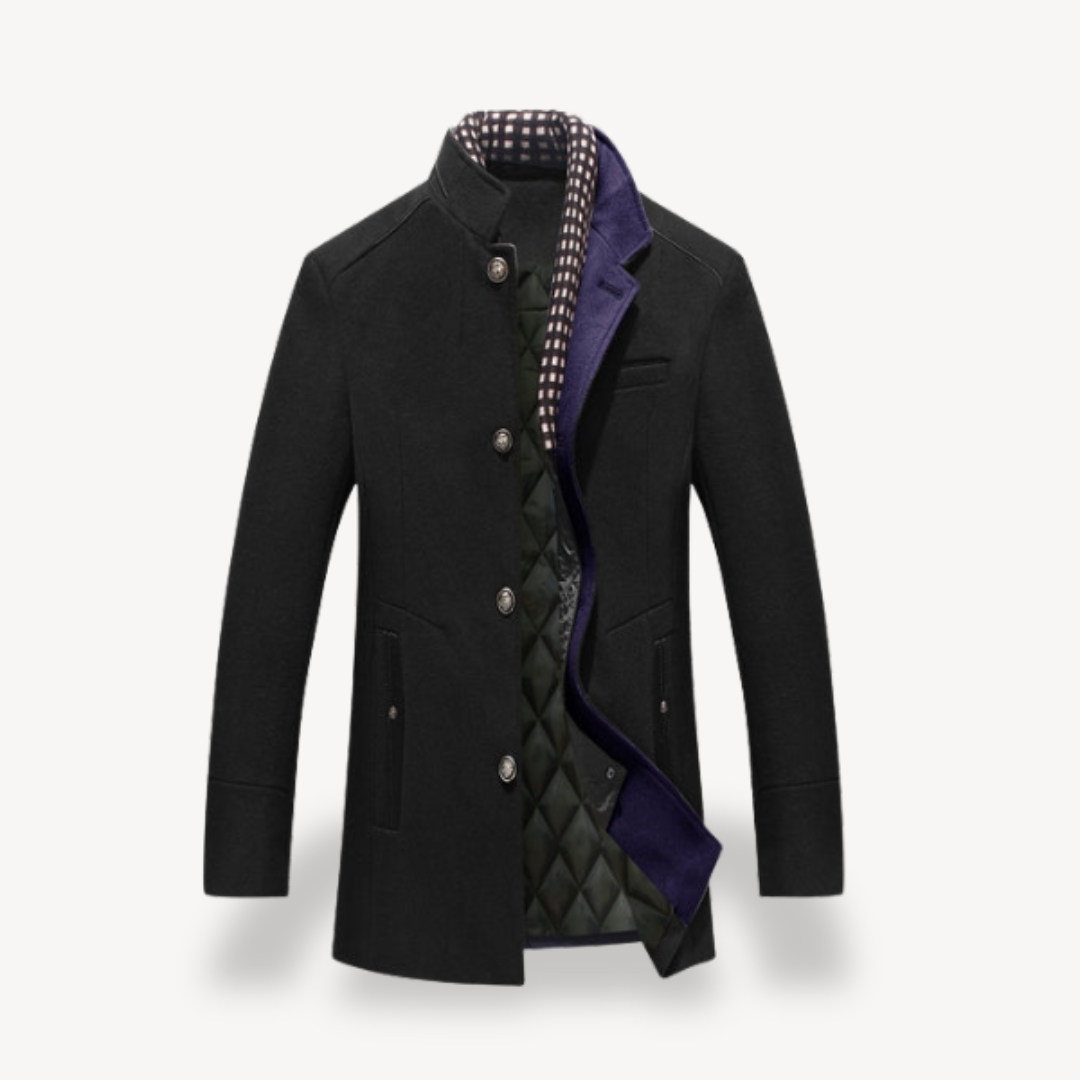 Mens Casual Jacket Button-Down Front - BritishMode