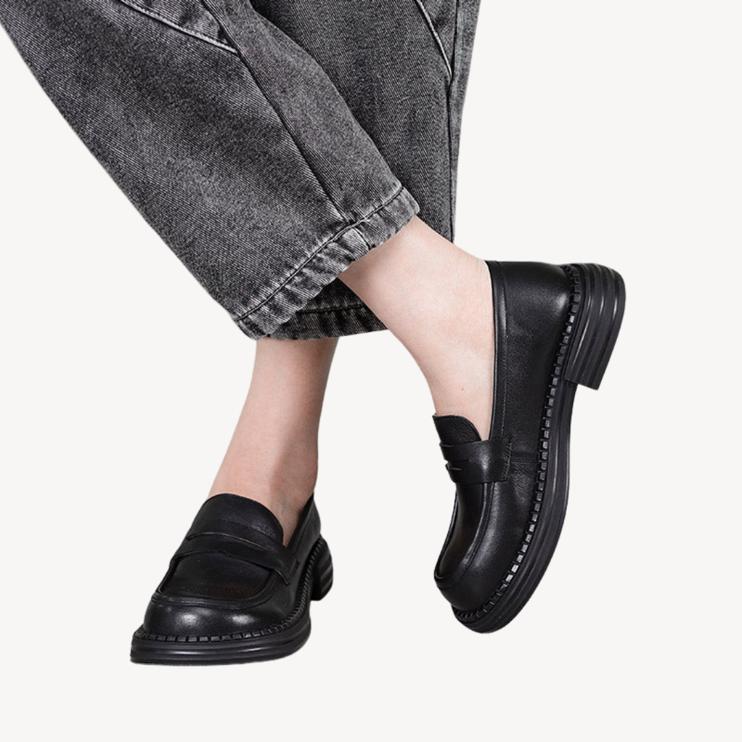 Womens Orthopedic Slip-On Loafers Comfortable Fit