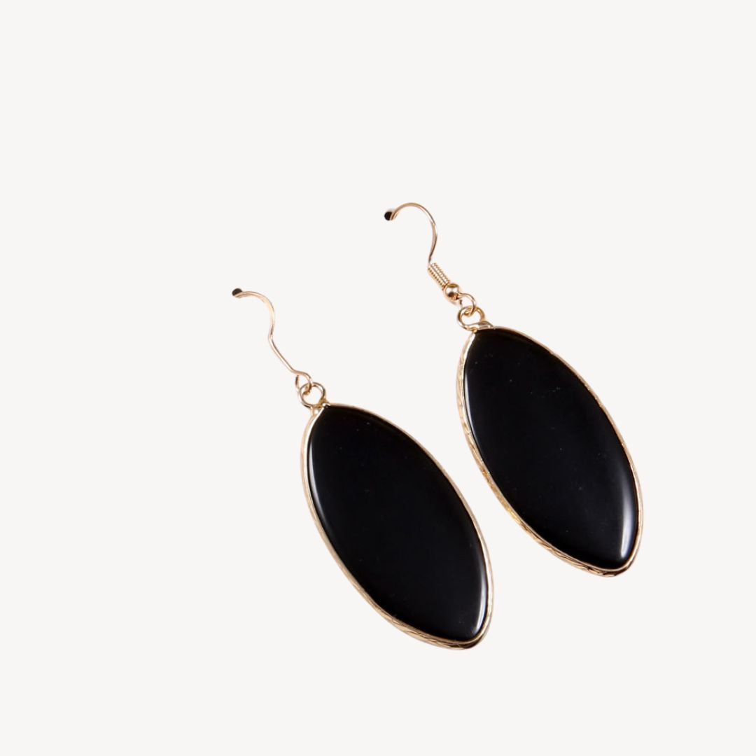 Womens Drop Earrings with Gemstone