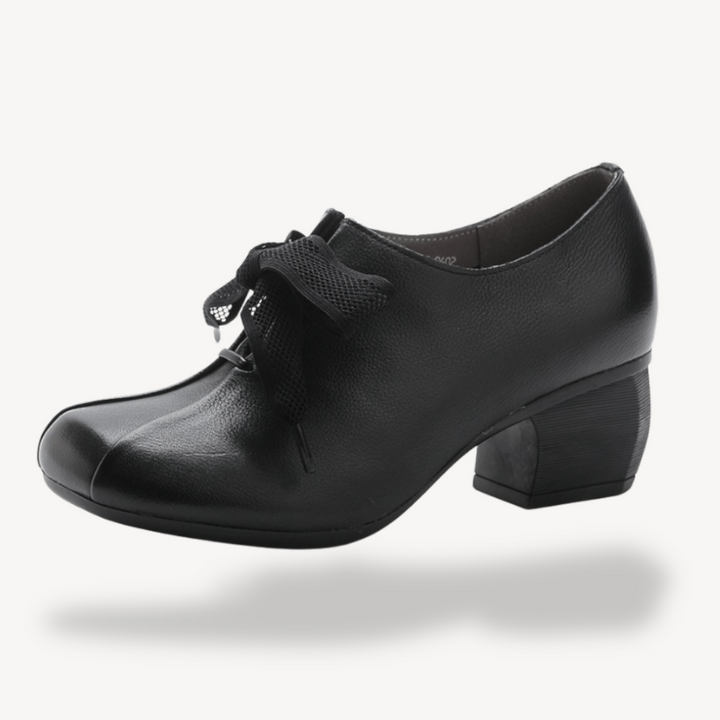 Womens Orthopedic Heels with Bow Detail - BritishMode