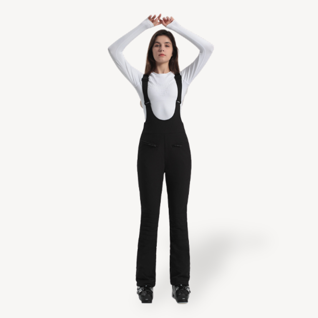 Womens Ski Bib Overalls Insulated Waterproof Fit