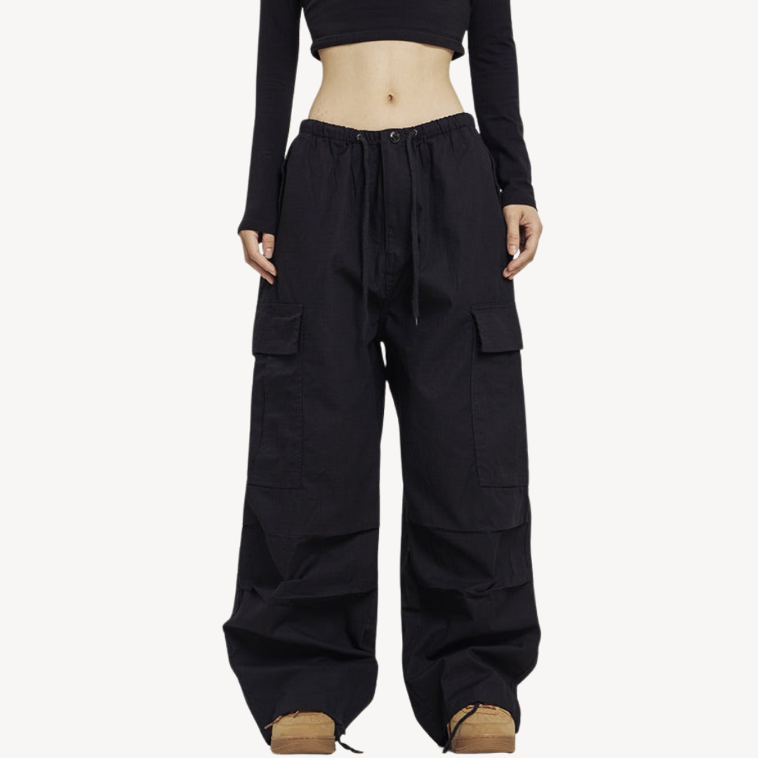 Womens Cargo Pants Loose Fit Baggy Style