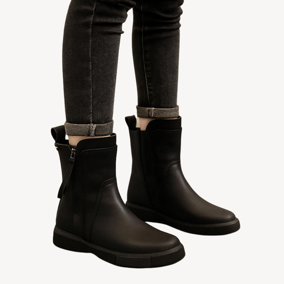 Womens Orthopedic Boots with Fleece Lining