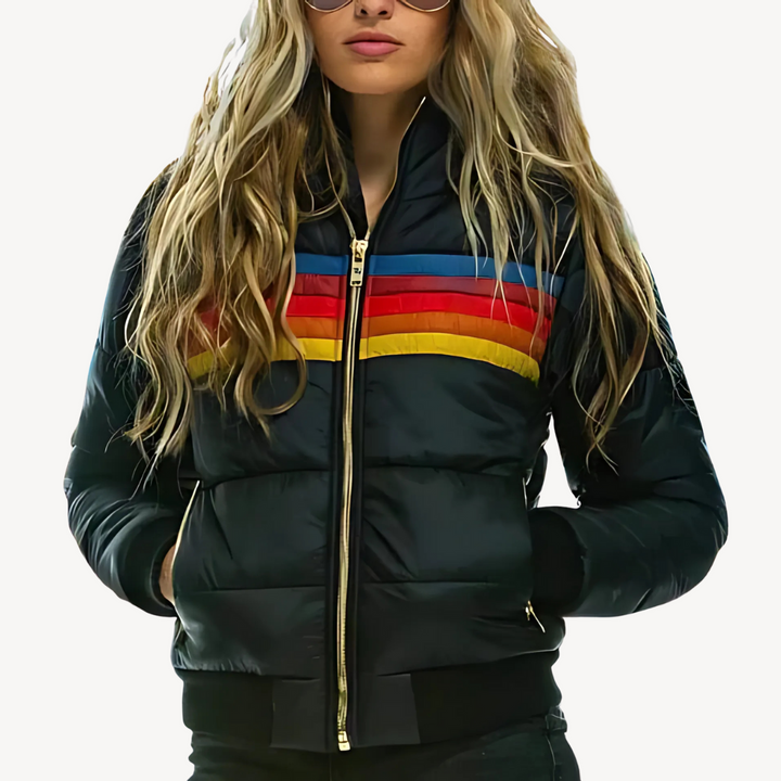 Womens Puffer Jacket Quilted Lightweight Fit - BritishMode