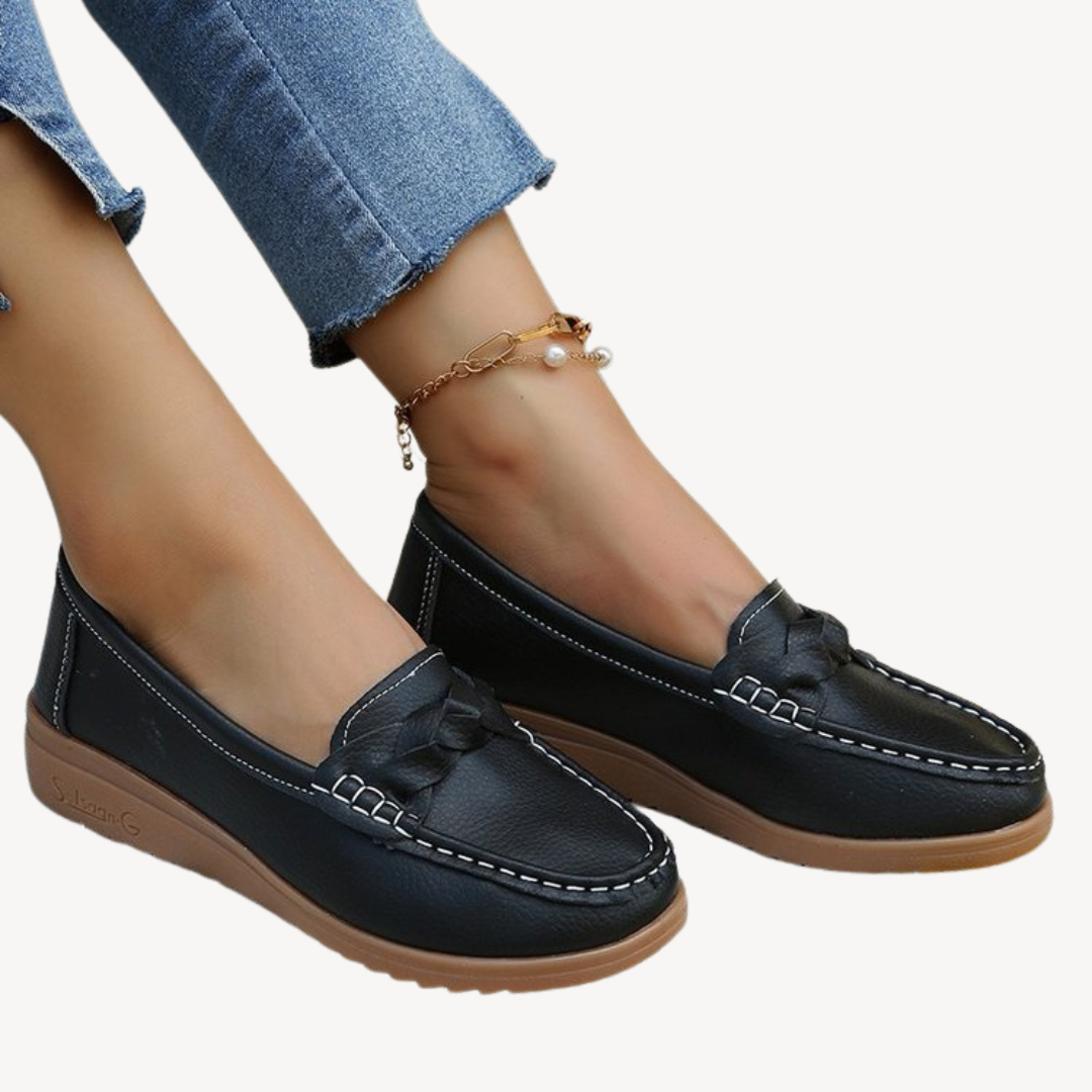 Womens Orthopedic Slip-On Shoes Comfortable Fit - BritishMode