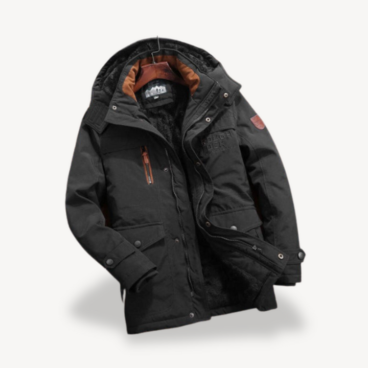 Unisex Winter Parka Jacket with Fleece Lining