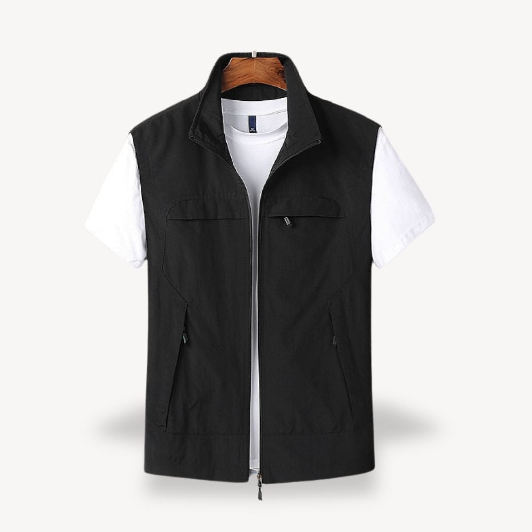 Mens Quilted Vest Lightweight Sleeveless