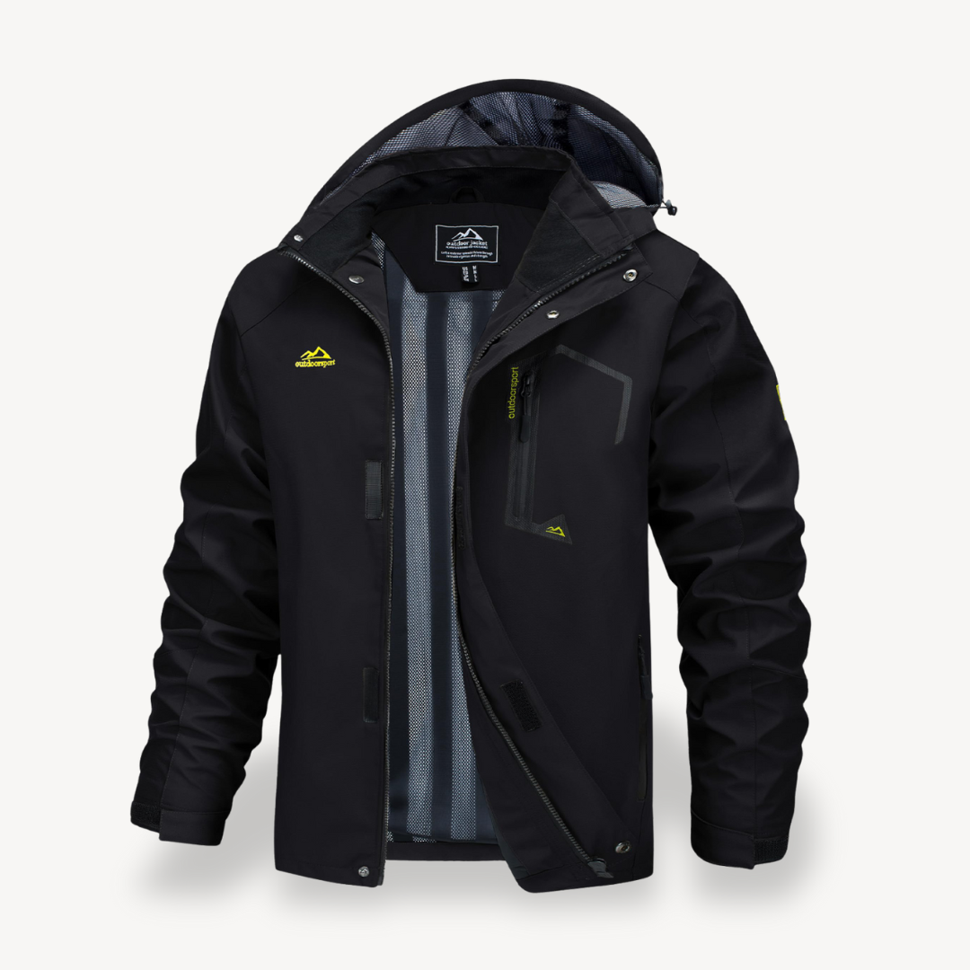Mens Jacket Water-Resistant Lightweight Fit