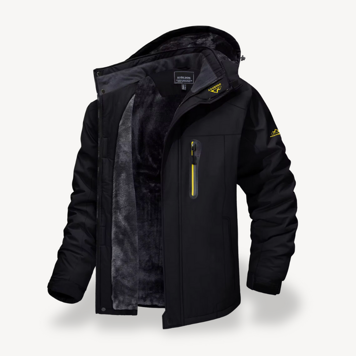 Mens Insulated Waterproof Jacket Regular Fit - BritishMode