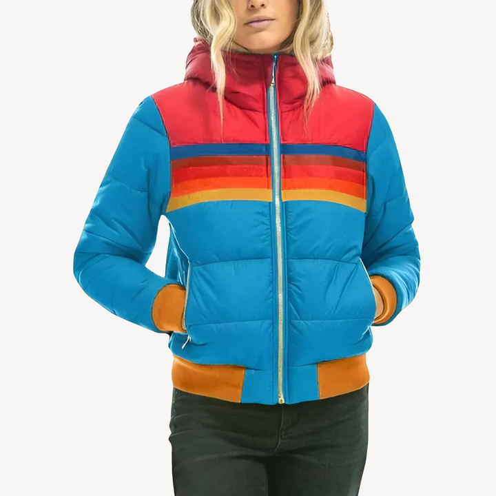 Womens Puffer Jacket Quilted Lightweight Fit