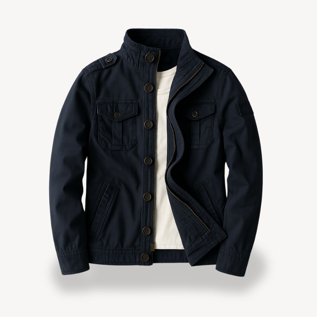 Mens Field Jacket Cotton Casual Fit