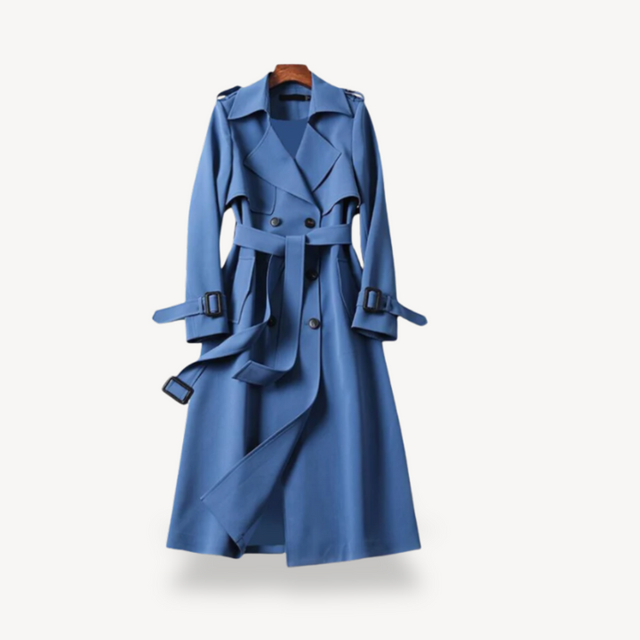 Womens Trench Coat Classic Fit Lightweight