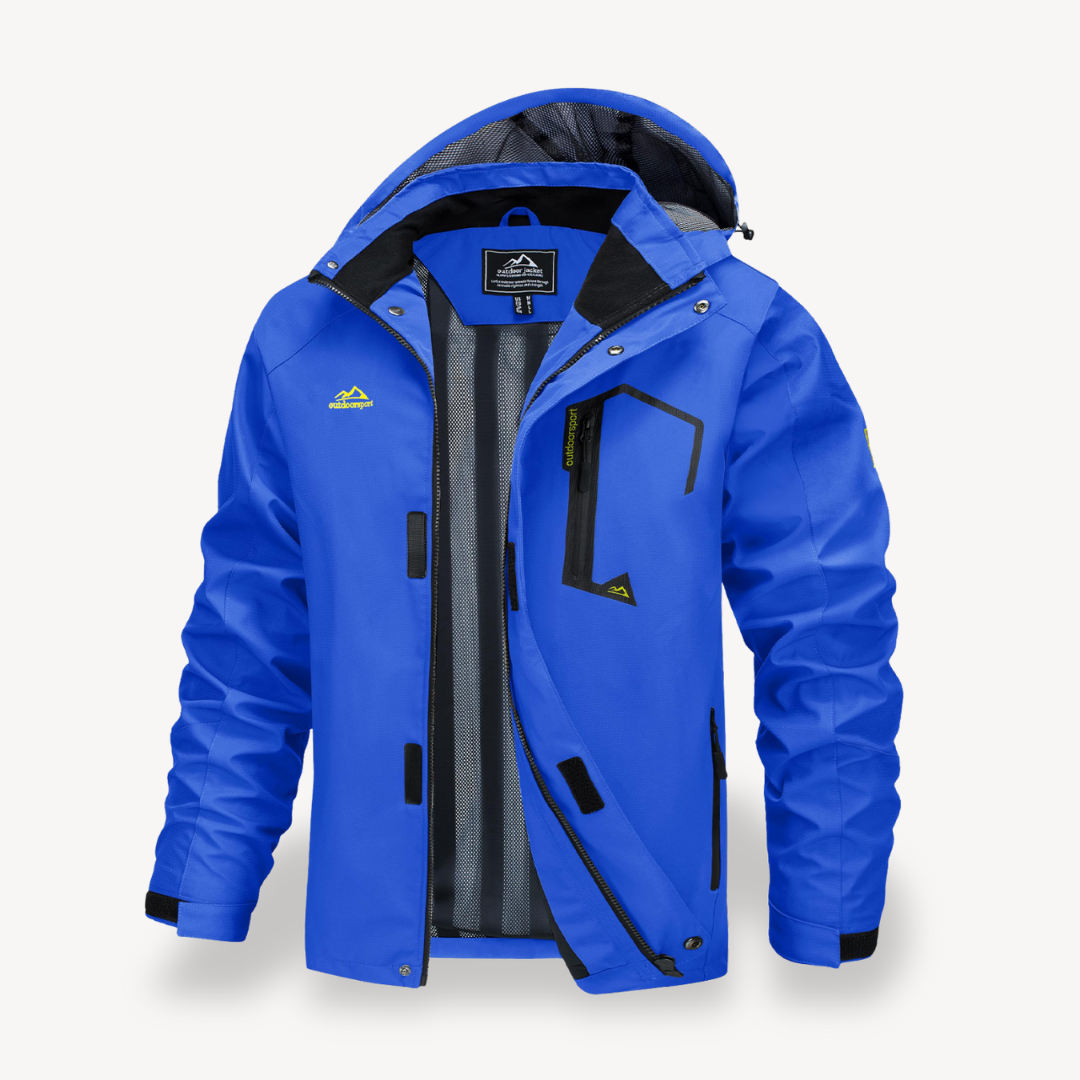 Mens Jacket Water-Resistant Lightweight Fit - BritishMode