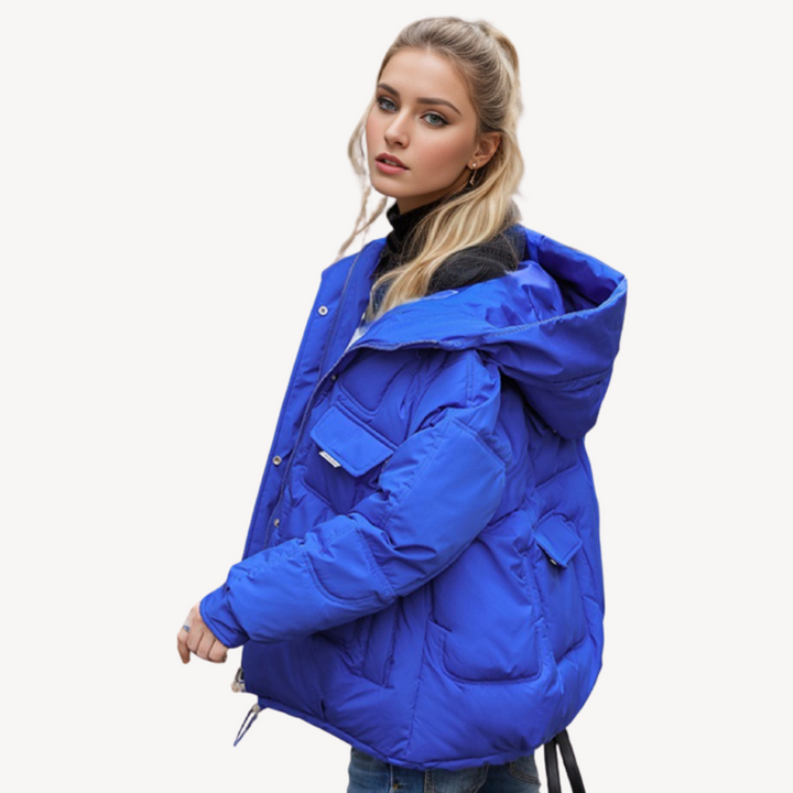 Womens Puffer Jacket Insulated Warm Fit
