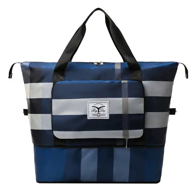 Unisex Collapsible Travel Duffel Waterproof Spacious Foldable